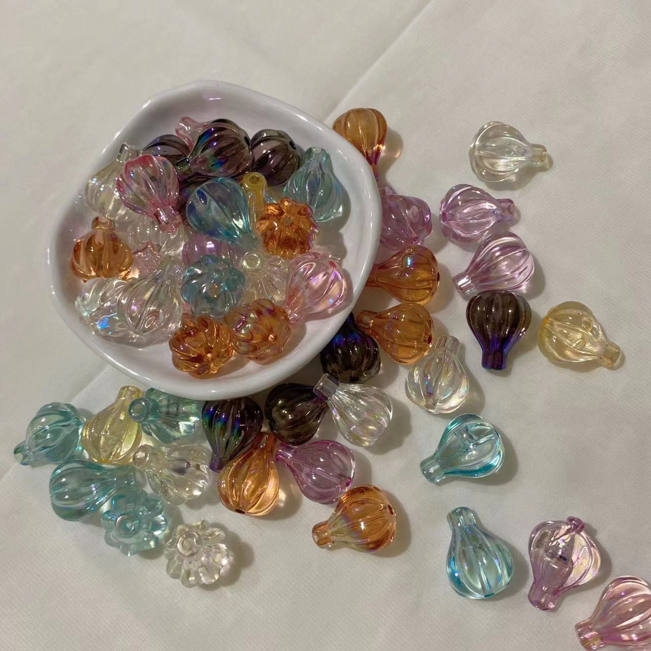 Transparent Colorful Hot Air Balloon DIY Beads