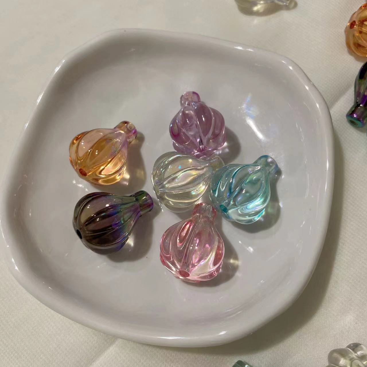 Transparent Colorful Hot Air Balloon DIY Beads