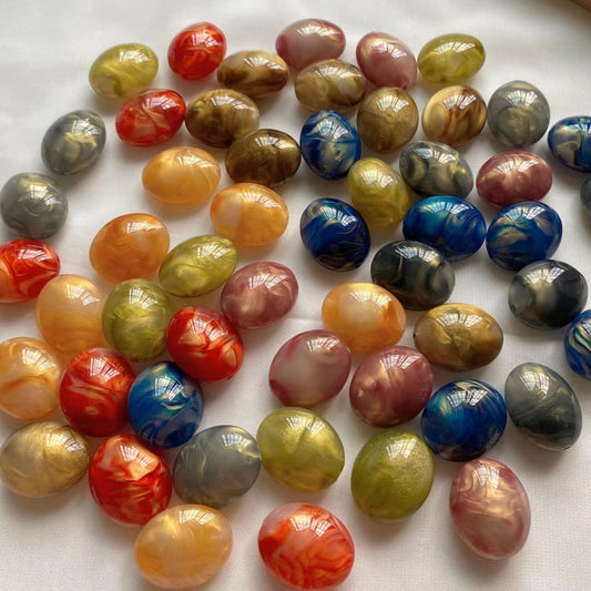 Beautiful Pebbles Color DIY Beads Big Size 29x24mm