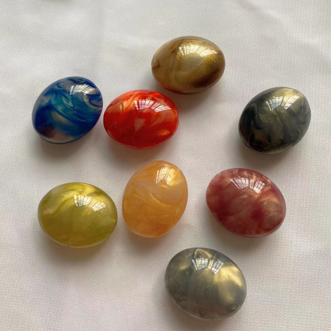 Beautiful Pebbles Color DIY Beads Big Size 29x24mm