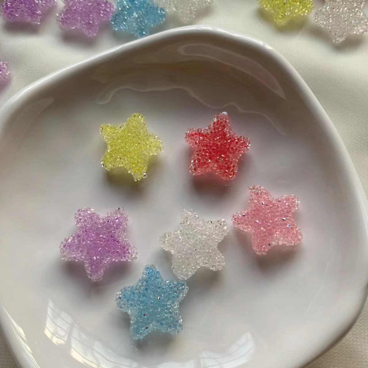Sugar Beads Series Butterfly Star Heart Shape Beads