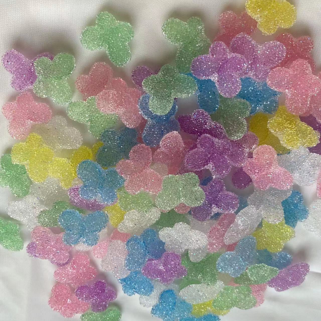 Sugar Beads Series Butterfly Star Heart Shape Beads