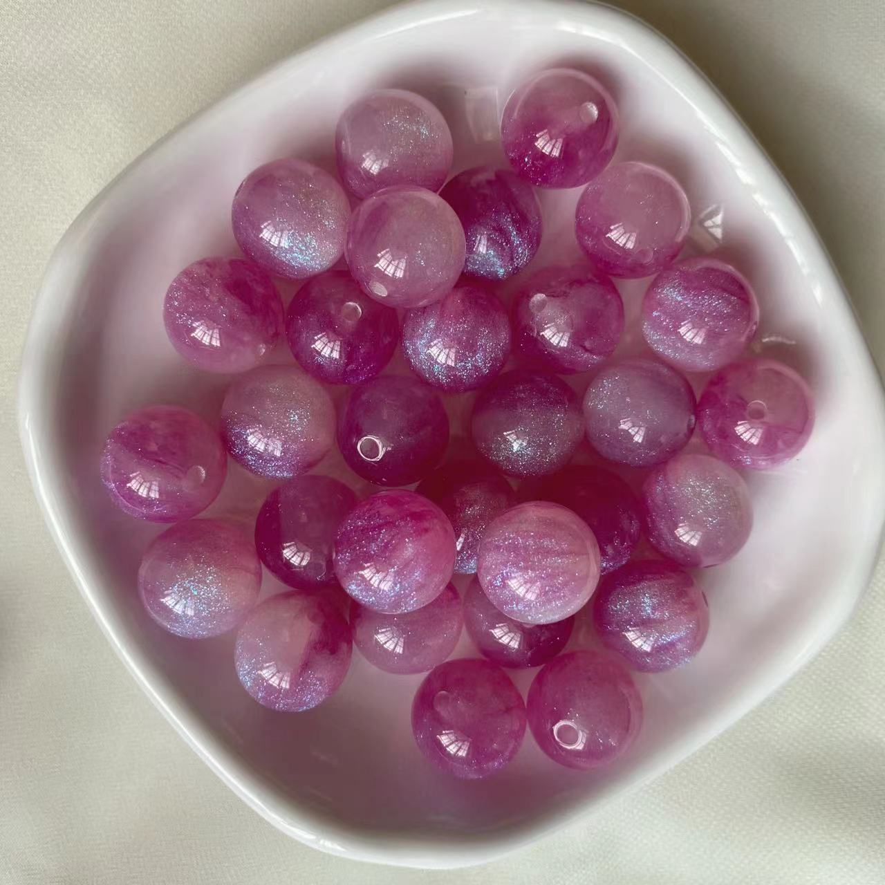Round Shiny Beads DIY Beads for Pen Decor DIY