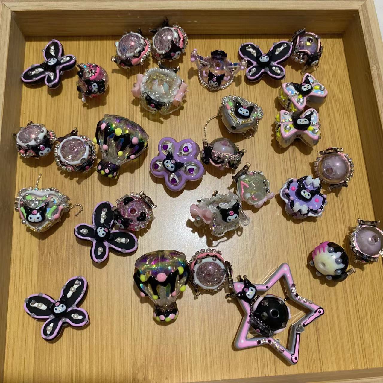 Handmade Handpainted Beads Mix Platter