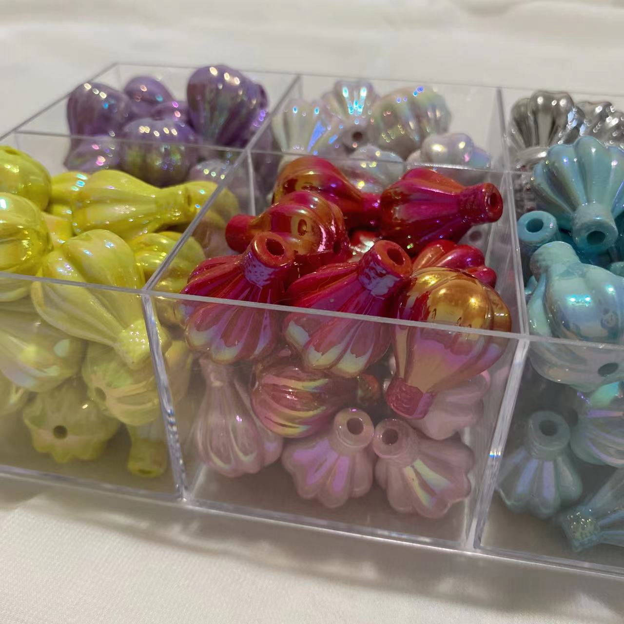 Transparent Colorful Hot Air Balloon DIY Beads