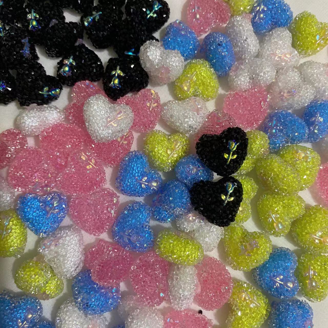 Heart Sugar DIY Beads Pen Decor