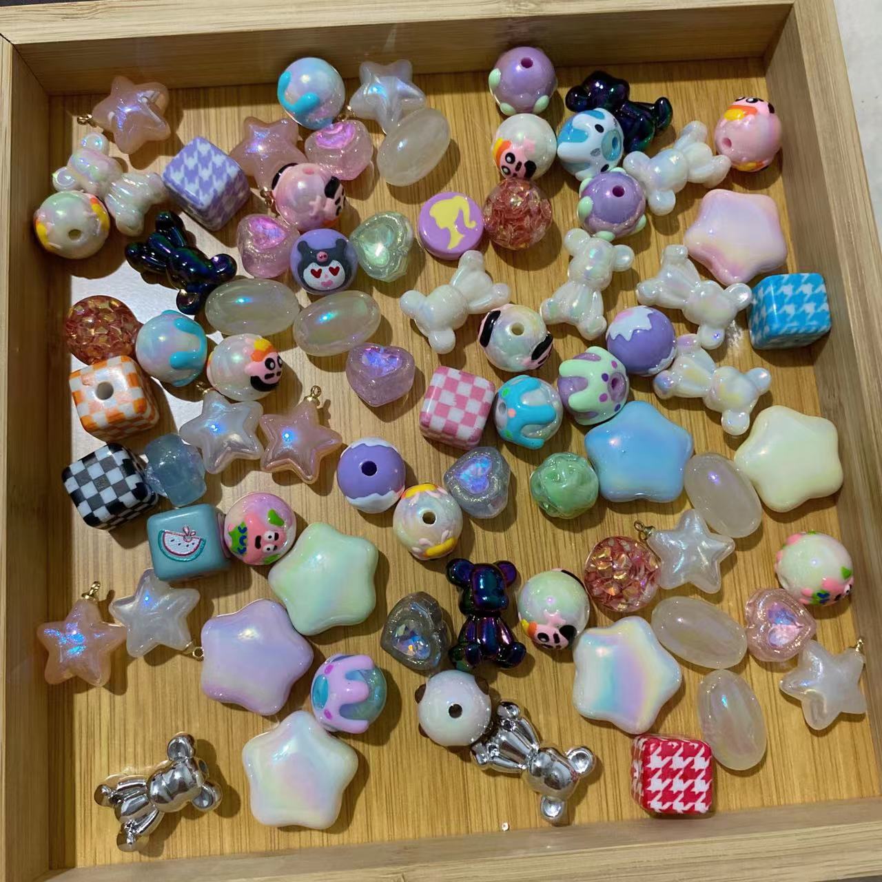 Handmade Handpainted Beads Mix Platter