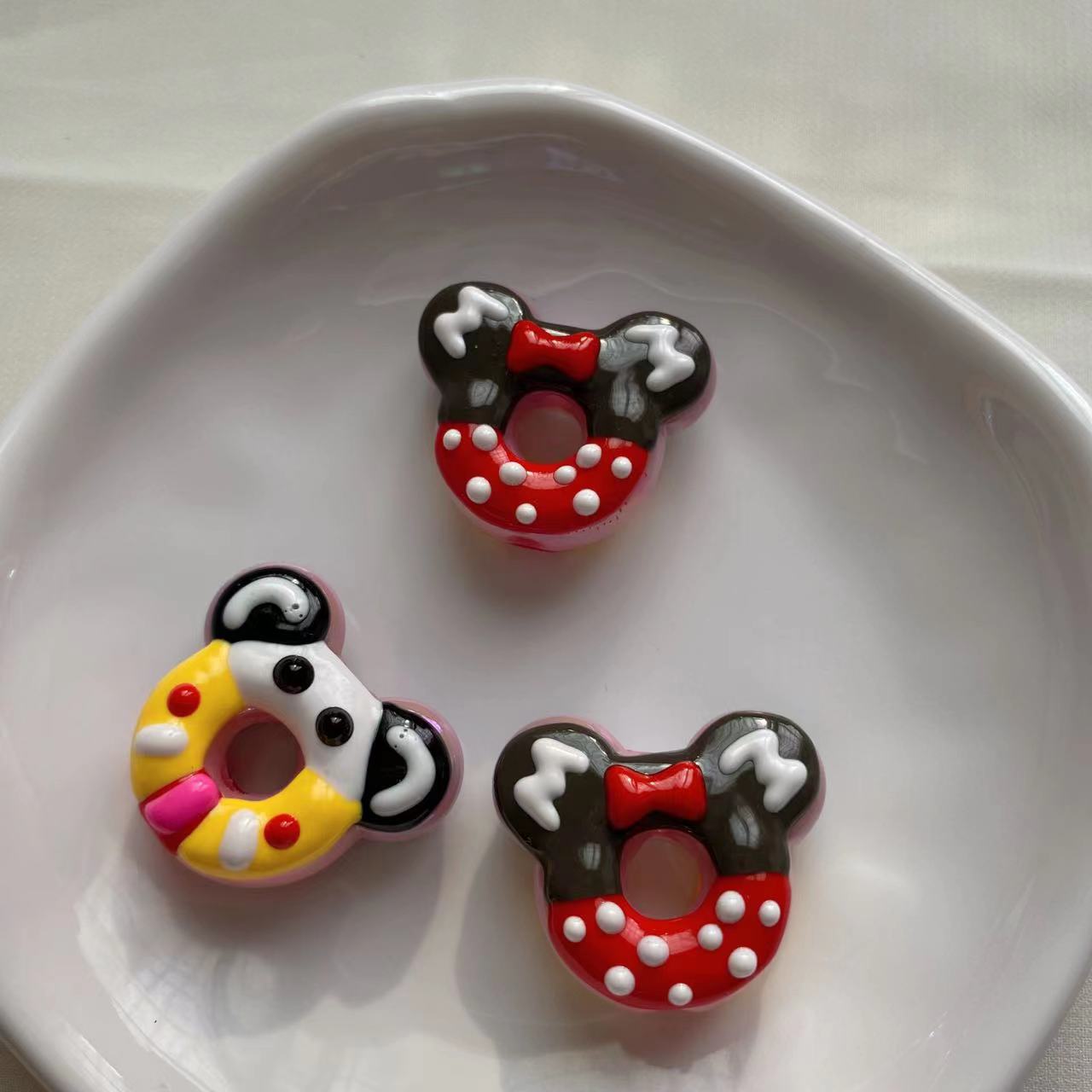 Colorful Handpainted DIY Beads Craft