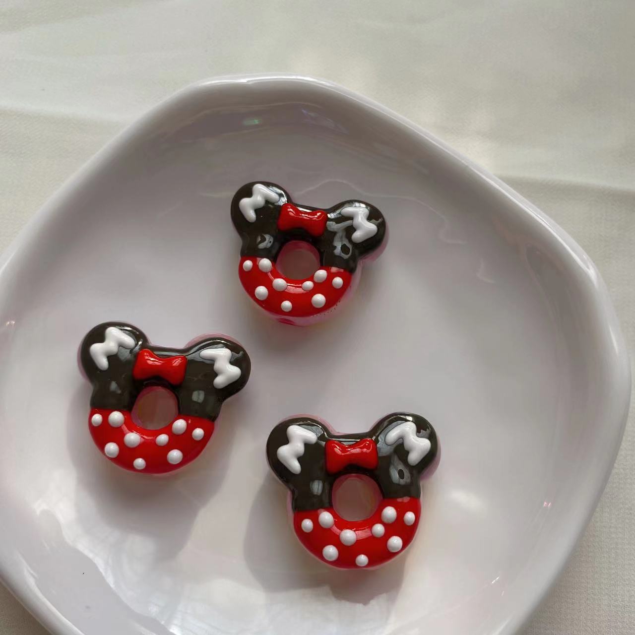 Colorful Handpainted DIY Beads Craft