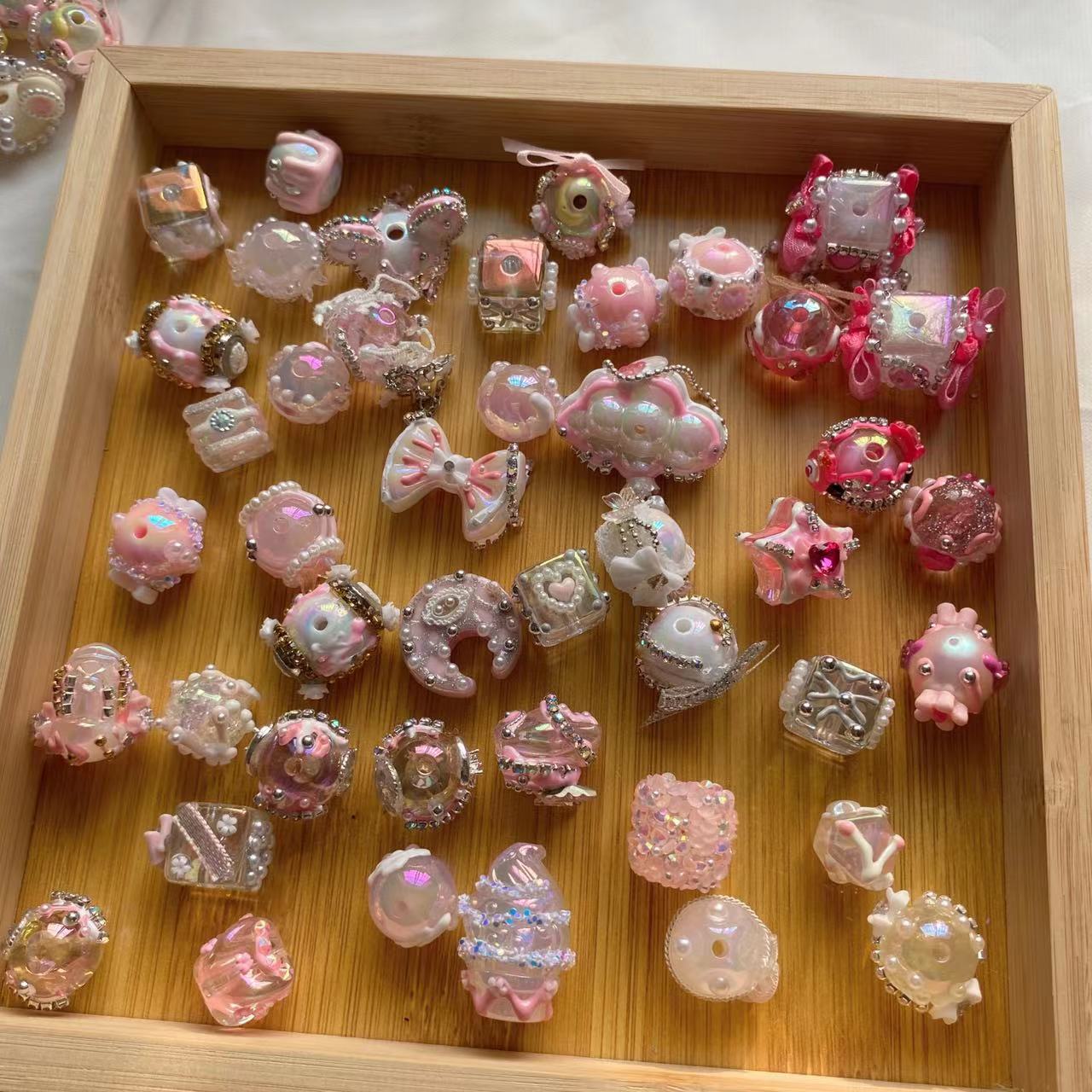 Handmade Handpainted Beads Mix Platter