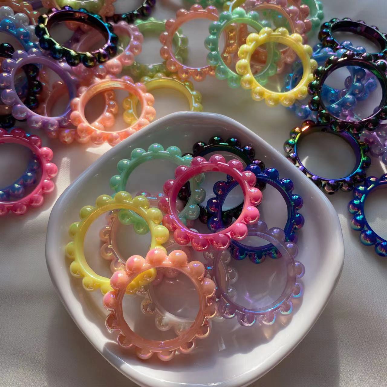 Ring Circle Beads DIY