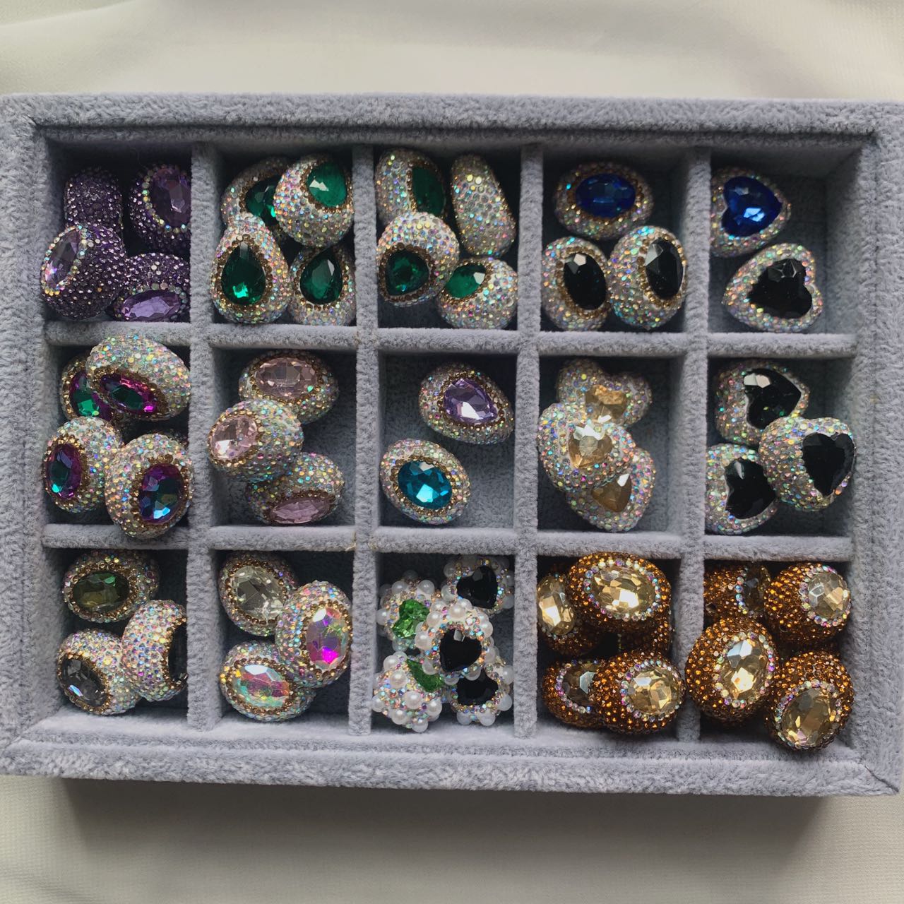 Rhinestone Beads Mix Collection