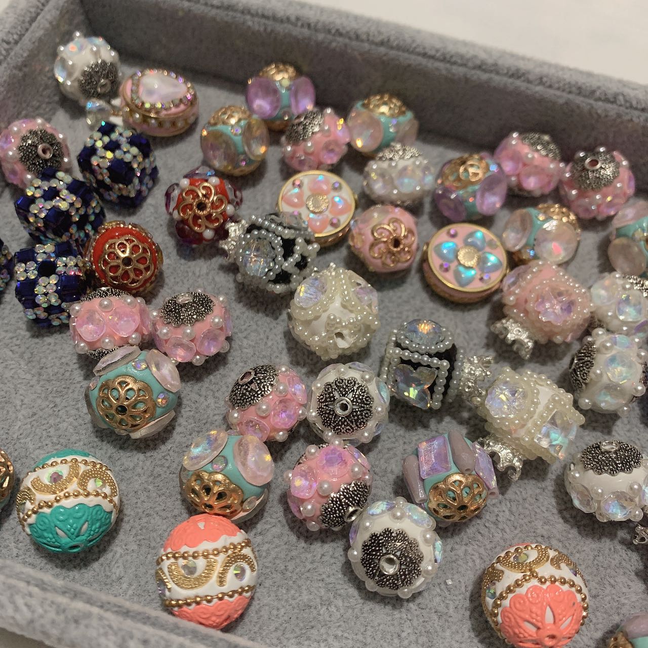 Rhinestone Beads Mix Collection