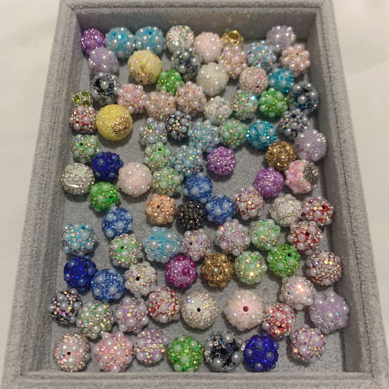 Rhinestone Beads Mix Collection