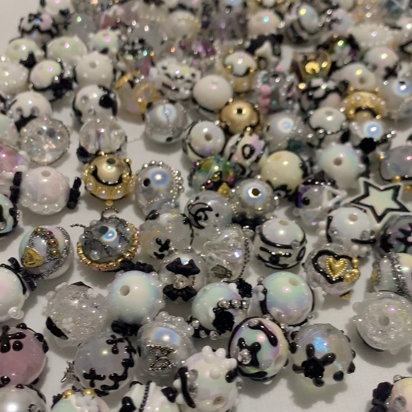 Handmade Handpainted Beads Mix Platter