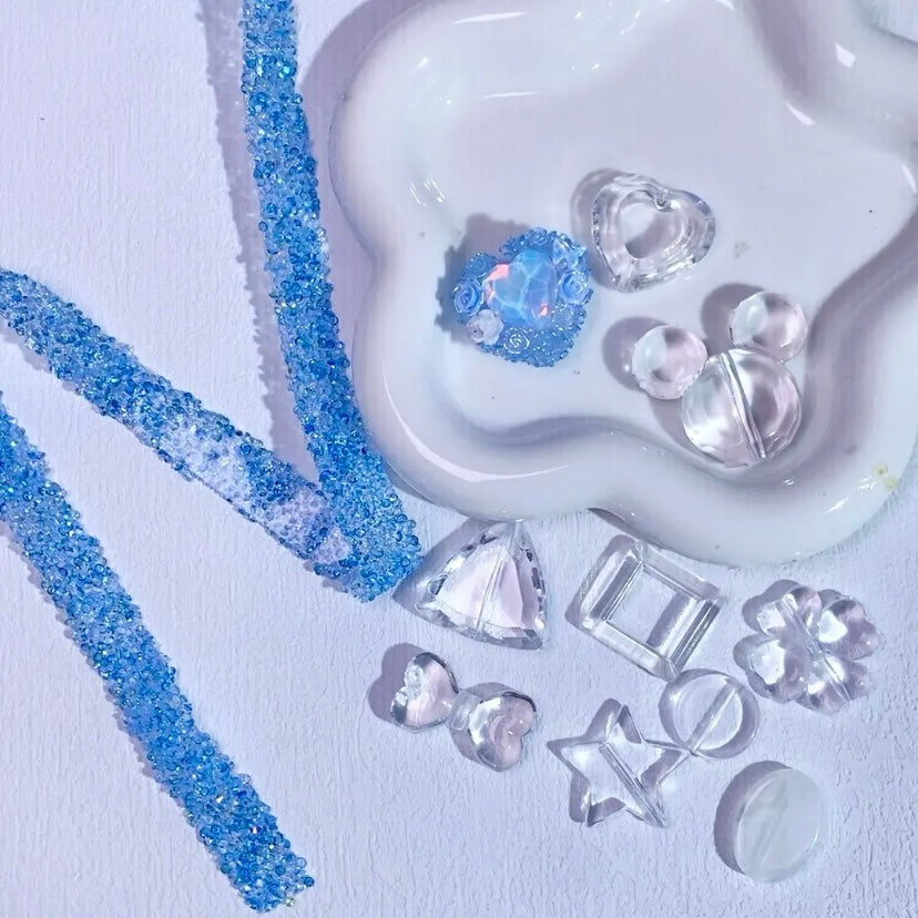 Adhesive Rhinestone Tapes Wraps for Fancy Beads DIY Materials