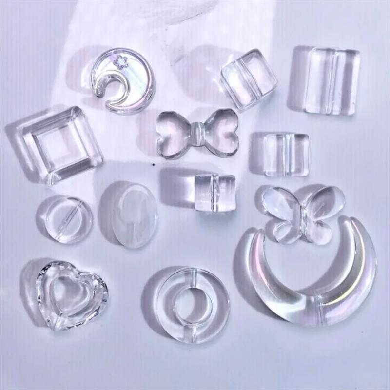 Plain Beads for Fancy Beads Making DIY Materials