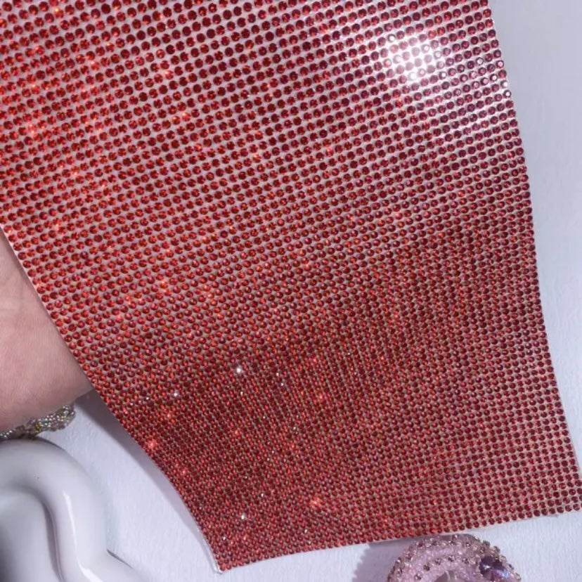 Muti-use Adhesive Rhinestone Wraps for Pen Fancy Beads DIY Materials