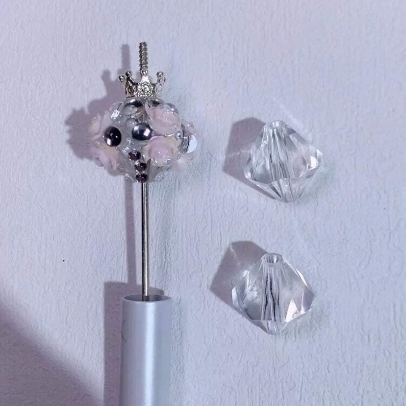 Plain Beads for Fancy Beads Making DIY Materials