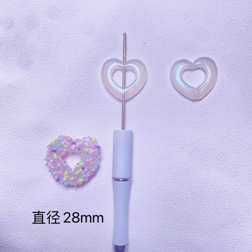 Plain Beads for Fancy Beads Making DIY Materials