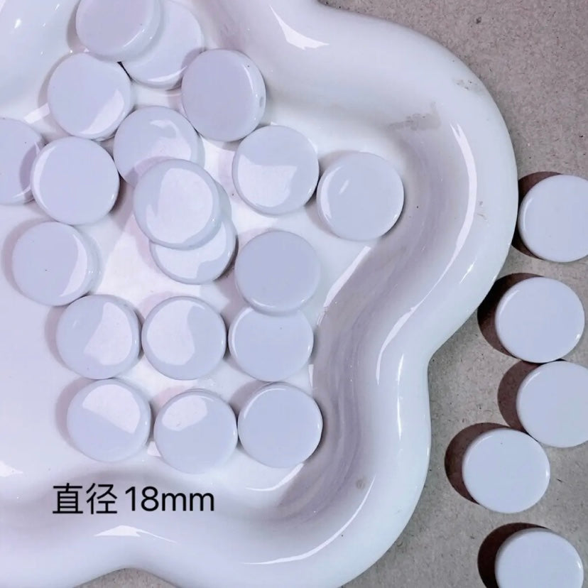 Plain Beads for Fancy Beads Making DIY Materials