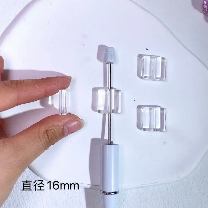 Plain Beads for Fancy Beads Making DIY Materials