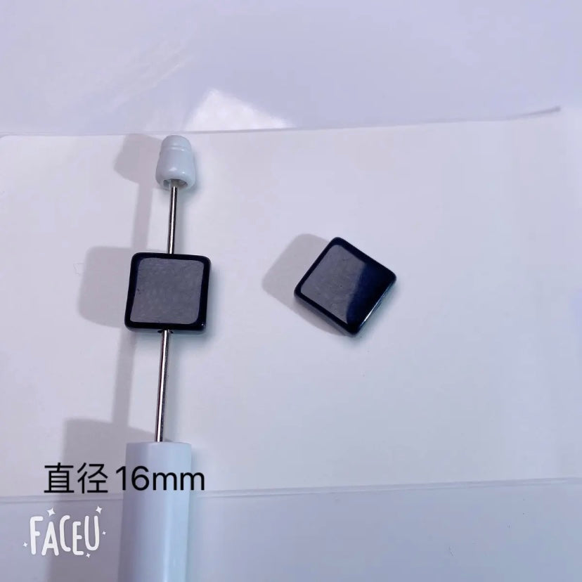 Plain Beads for Fancy Beads Making DIY Materials