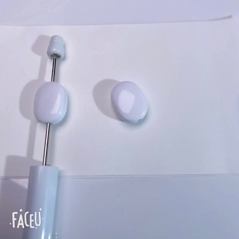 Plain Beads for Fancy Beads Making DIY Materials