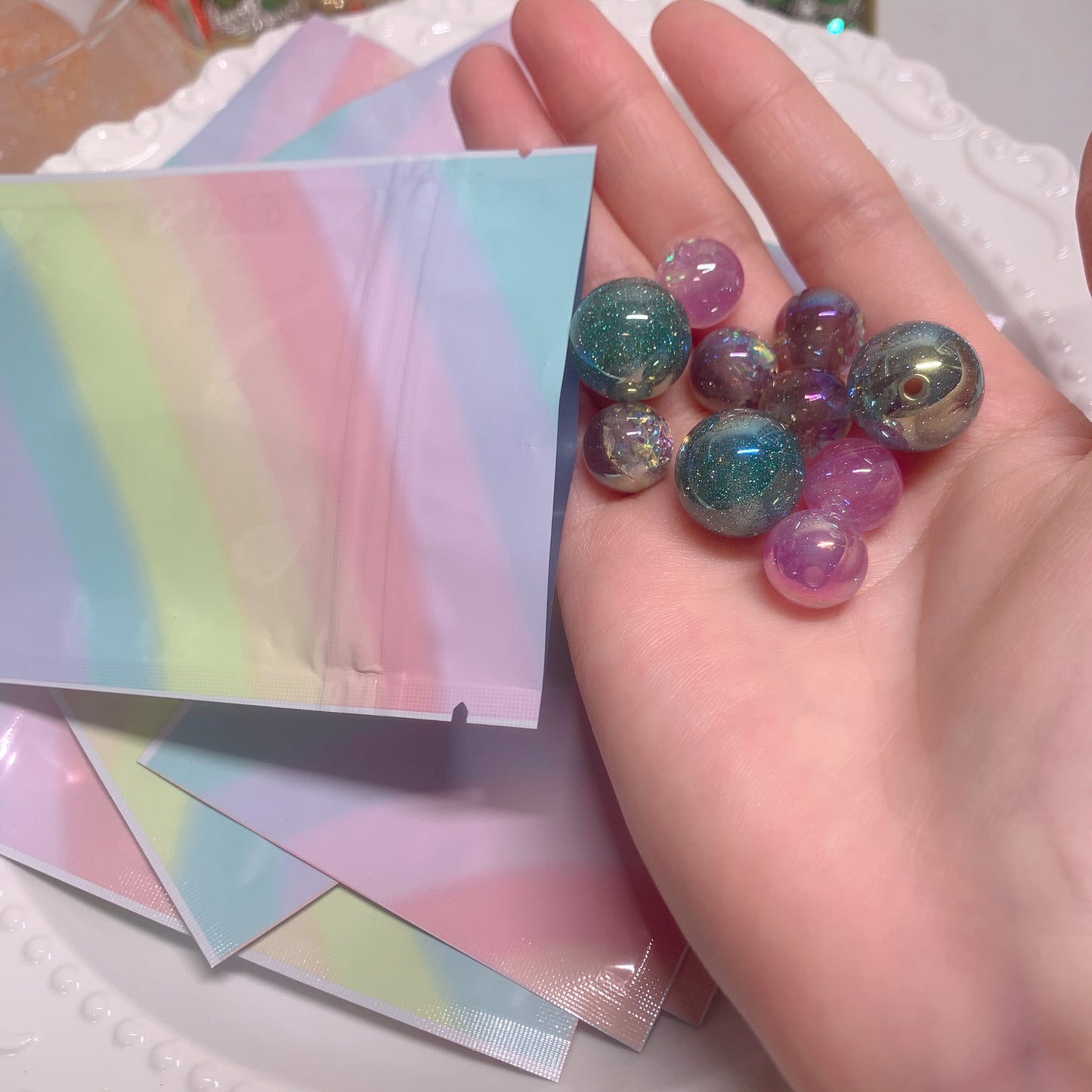 DIY Beads Charms Lucky Bags - Open in LIVE