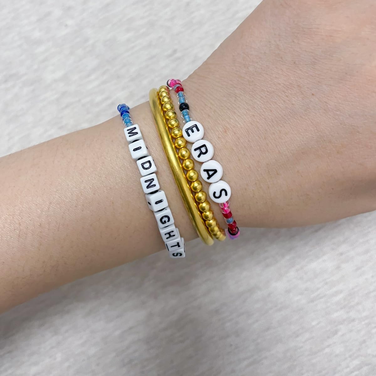 10pcs/set Bracelets TS Friendship Bracelets for Eras Tour