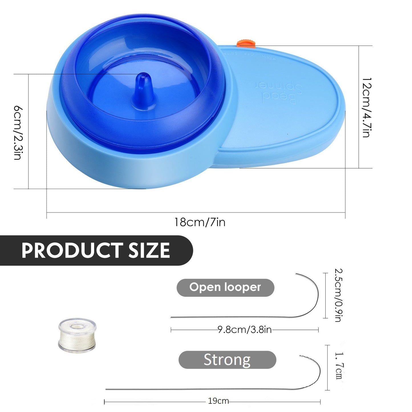 Clay Beads Seed Beads Spinner DIY Tool