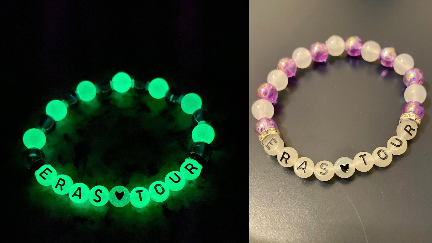 GLOW in the DARK Eras Tour Friendship Luminous Bracelets