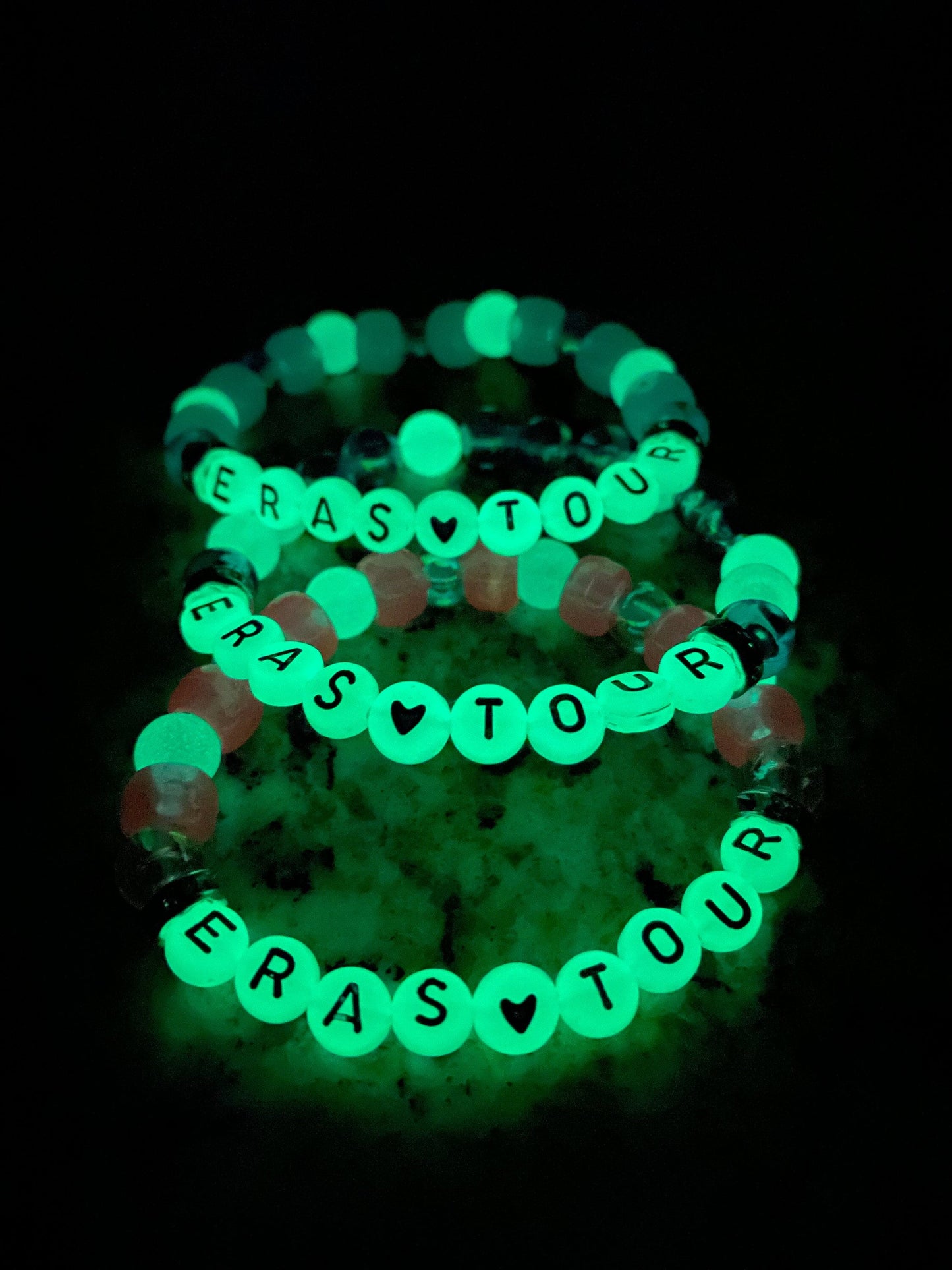 GLOW in the DARK Eras Tour Friendship Luminous Bracelets