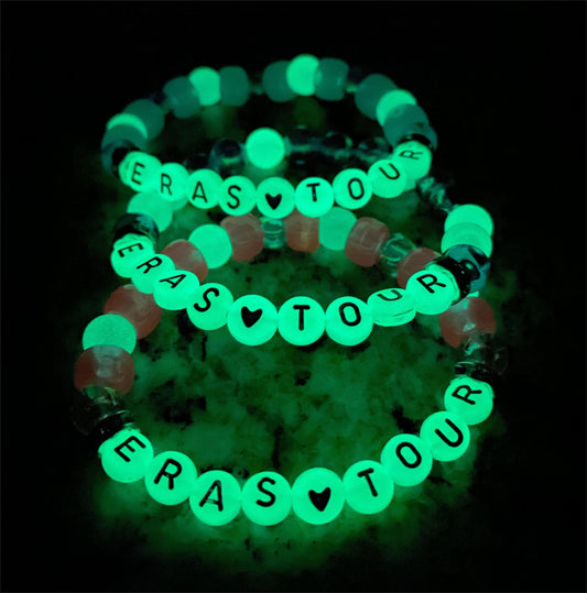 GLOW in the DARK Eras Tour Friendship Luminous Bracelets