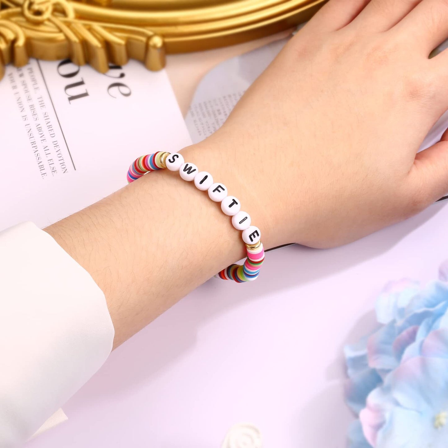 ERAS TOUR Taylor Friendship Clay Beads Bracelets