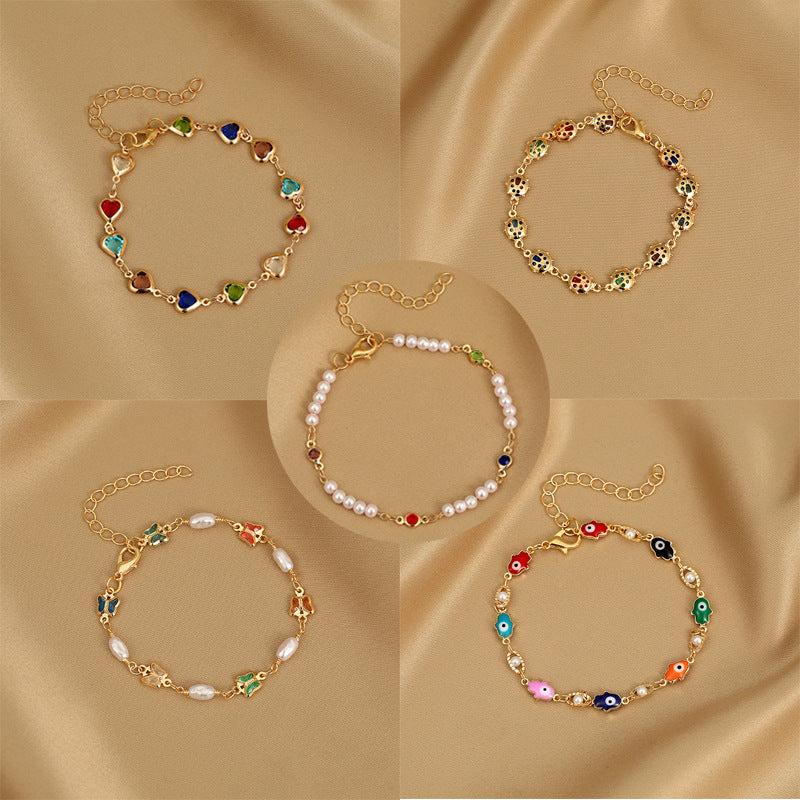 Copper Chain Bracelet