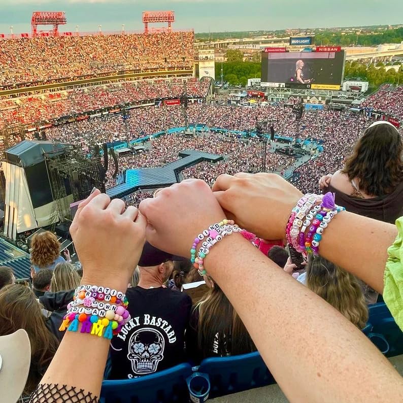 10pcs/set Bracelets TS Friendship Bracelets for Eras Tour