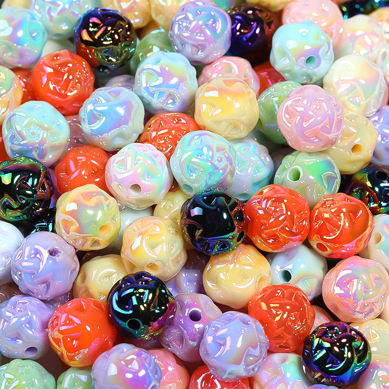 16mm Acrylic Beads for Keychain DIY Project