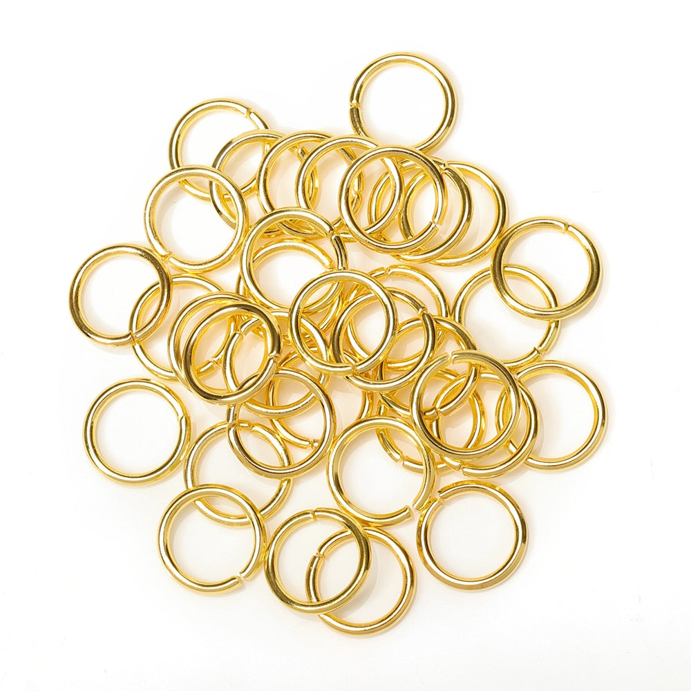 200pcs Open Circle Connectors DIY Jewelry