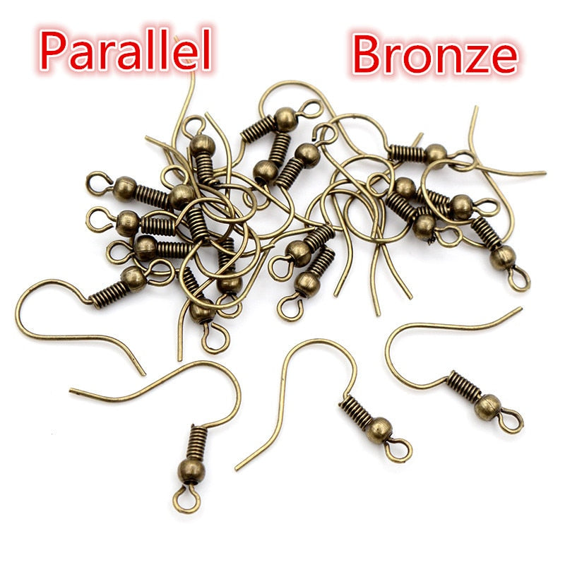 100pcs DIY Earring Clasps Hooks