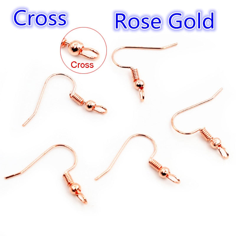 100pcs DIY Earring Clasps Hooks