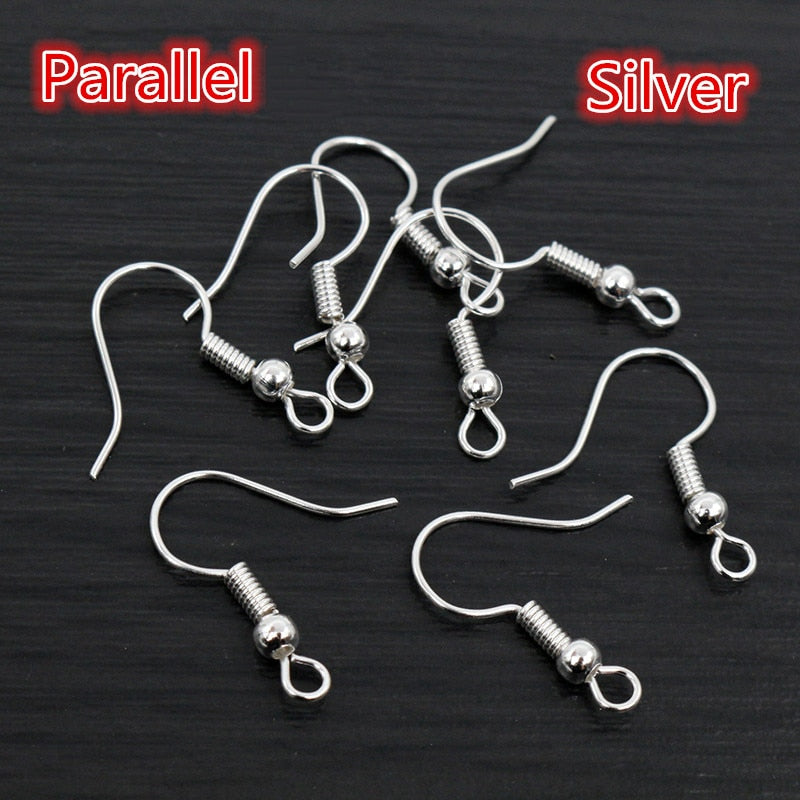 100pcs DIY Earring Clasps Hooks