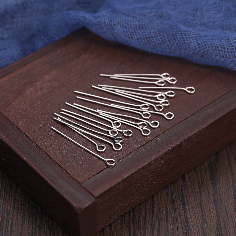 100pcs Mixed Eye Head Pins Jewelry Making