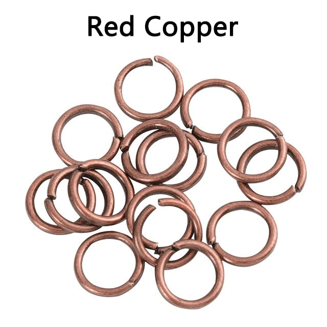 200pcs Open Circle Connectors DIY Jewelry