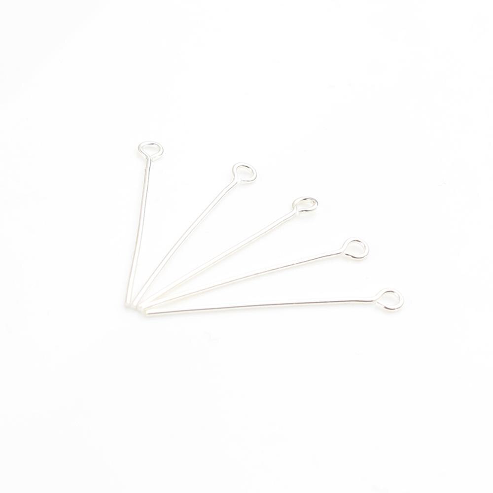 100pcs Mixed Eye Head Pins Jewelry Making