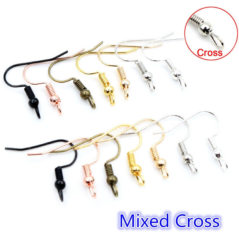 100pcs DIY Earring Clasps Hooks