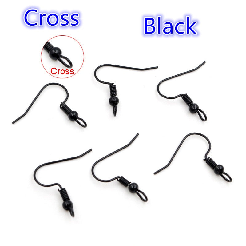 100pcs DIY Earring Clasps Hooks