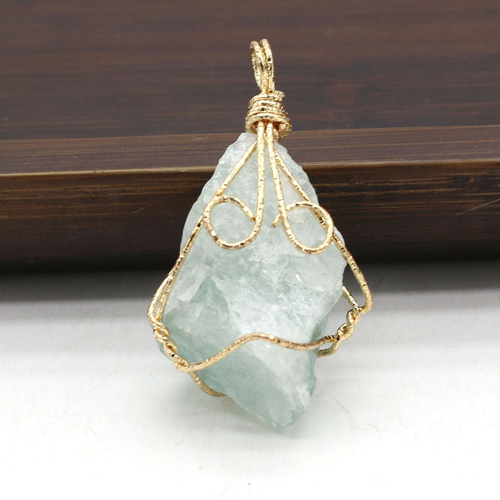 Natural Stone Jewerly DIY Pendant Charms
