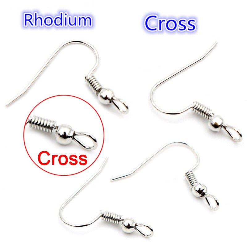100pcs DIY Earring Clasps Hooks