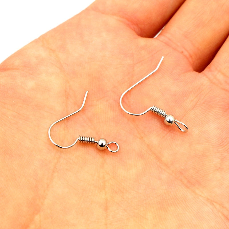 100pcs DIY Earring Clasps Hooks